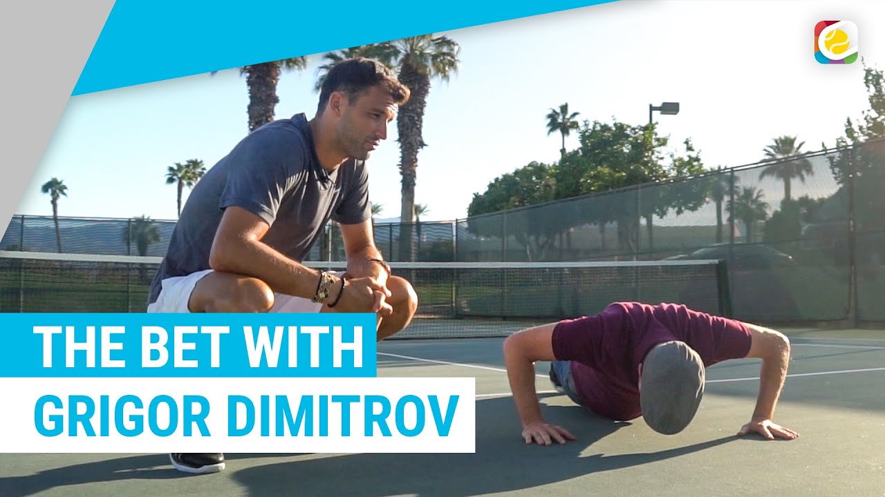 The bet with Grigor Dimitrov | Stachi trifft | myTennis