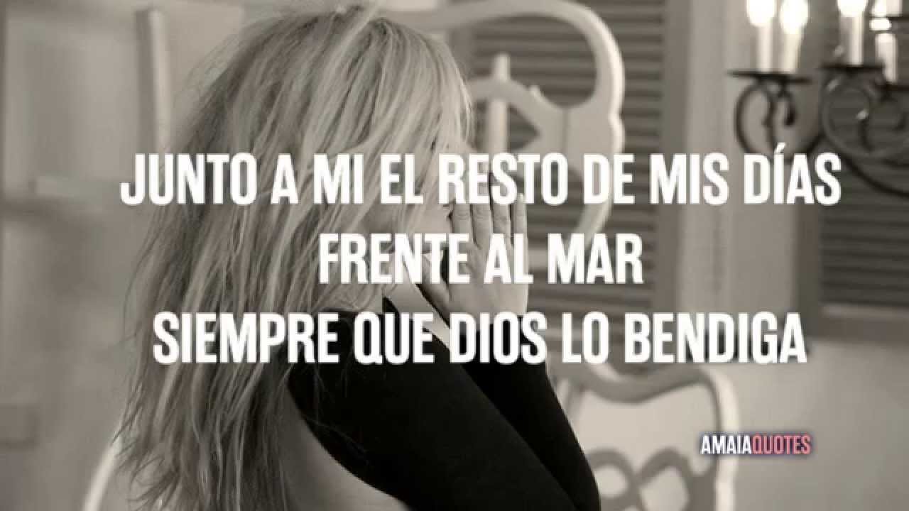Amaia Montero - Contigo No Me Voy (Lyric)