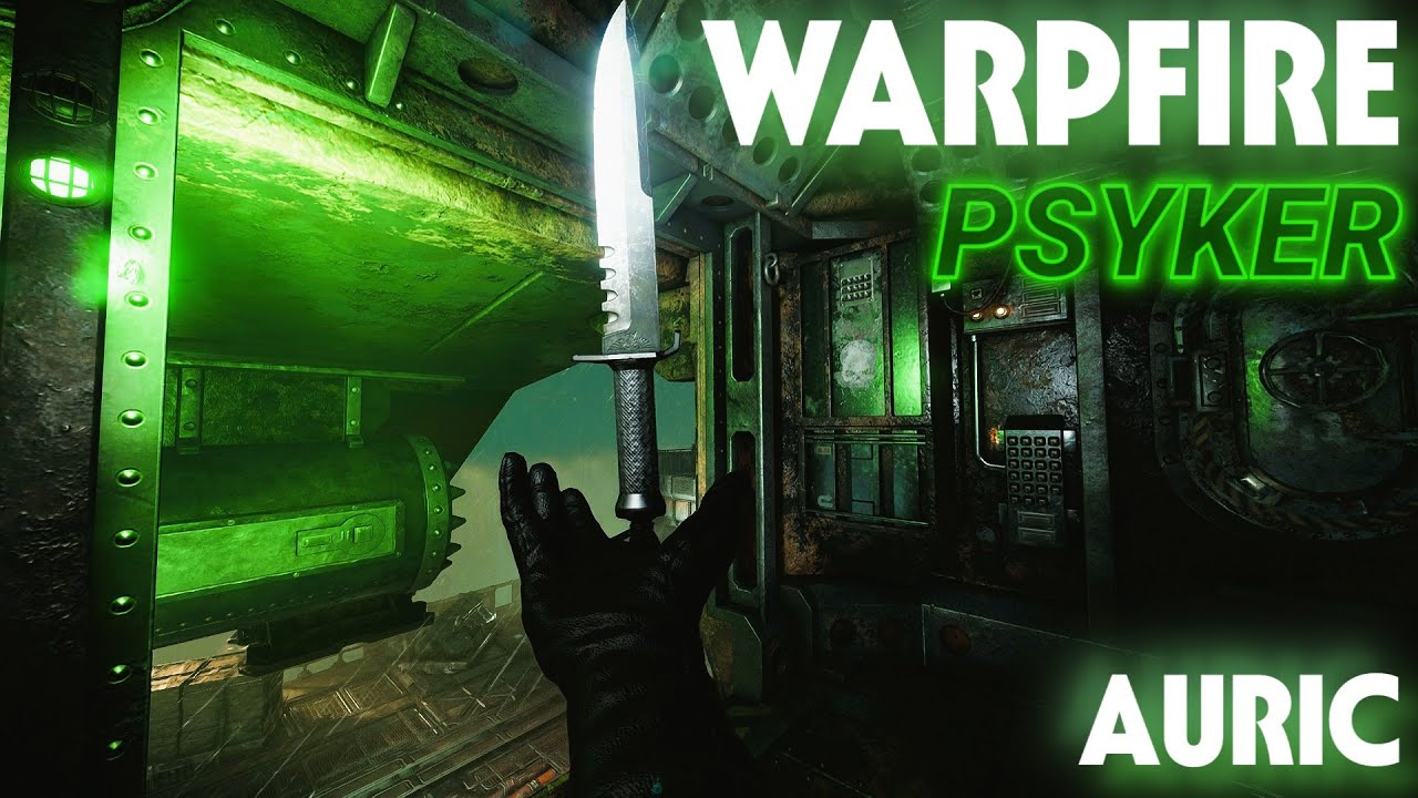 Warpfire Psyker - Auric Train Run｜Warhammer 40k: Darktide