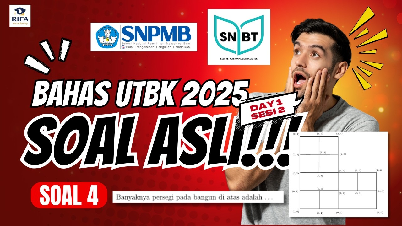 SIAP SNBT 2026‼️BAHAS SOAL ASLI PK UTBK 2025 DAY 1 SESI 2 NO. 4