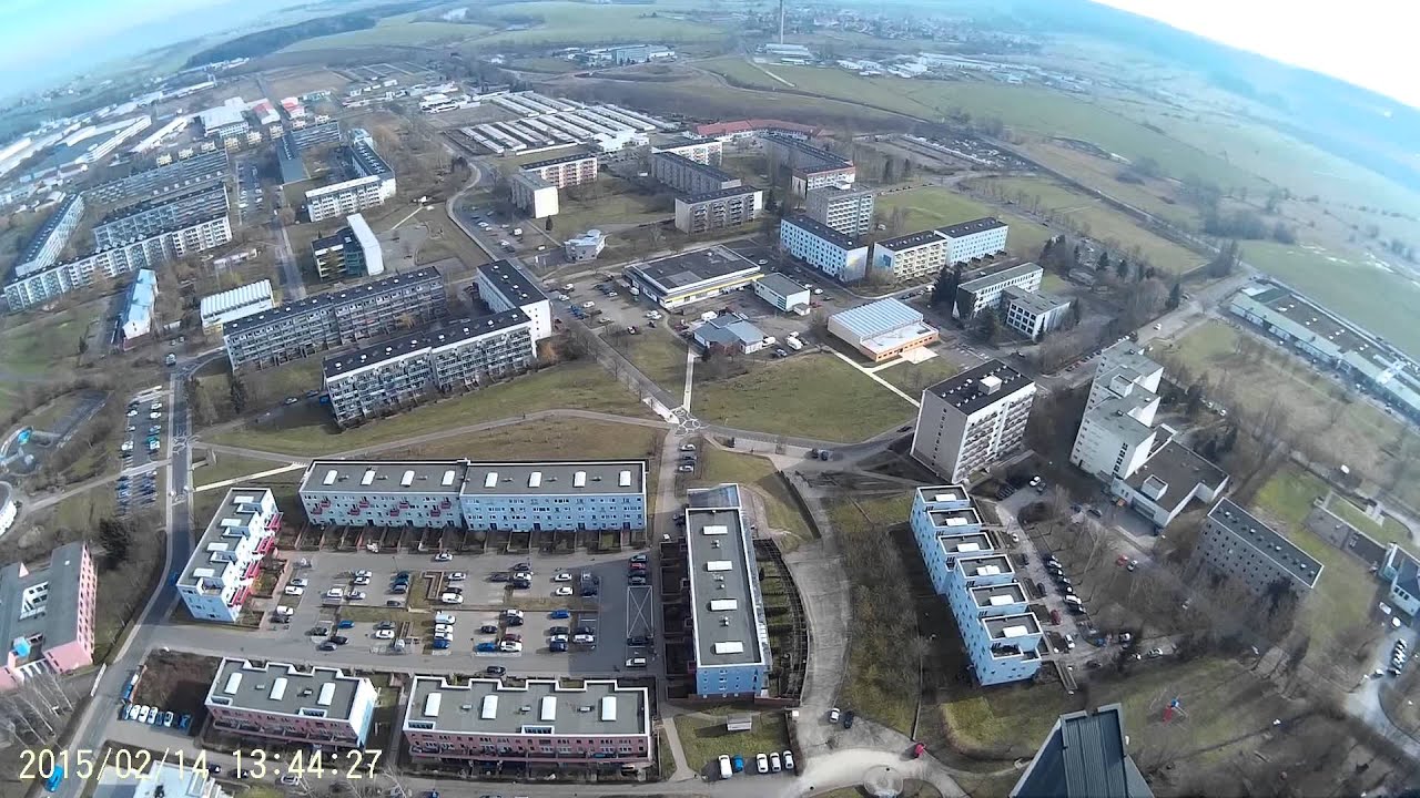 Leinefelde Südstadt Luftaufnahme HD
