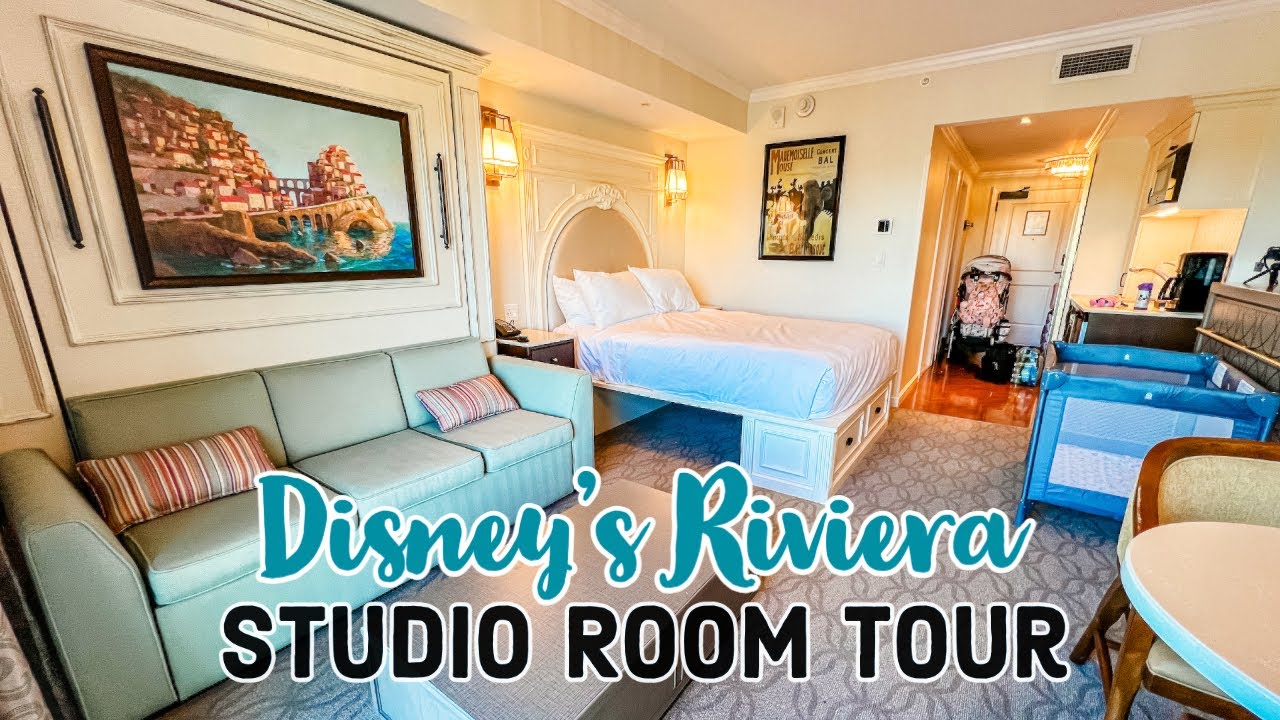 Disney's Riviera Resort Deluxe Studio Tour | Riviera Preferred View Studio