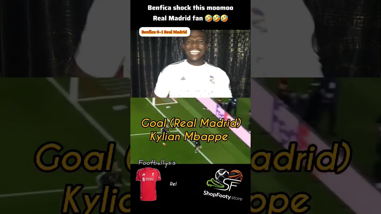 Benfica vs Real Madrid match highlight & reaction from a Real Madrid fan ...#realmadrid #barcelona 