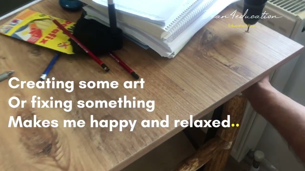 DIY activity on my day off 😎 #dean4education #english #diy #relaxing #online