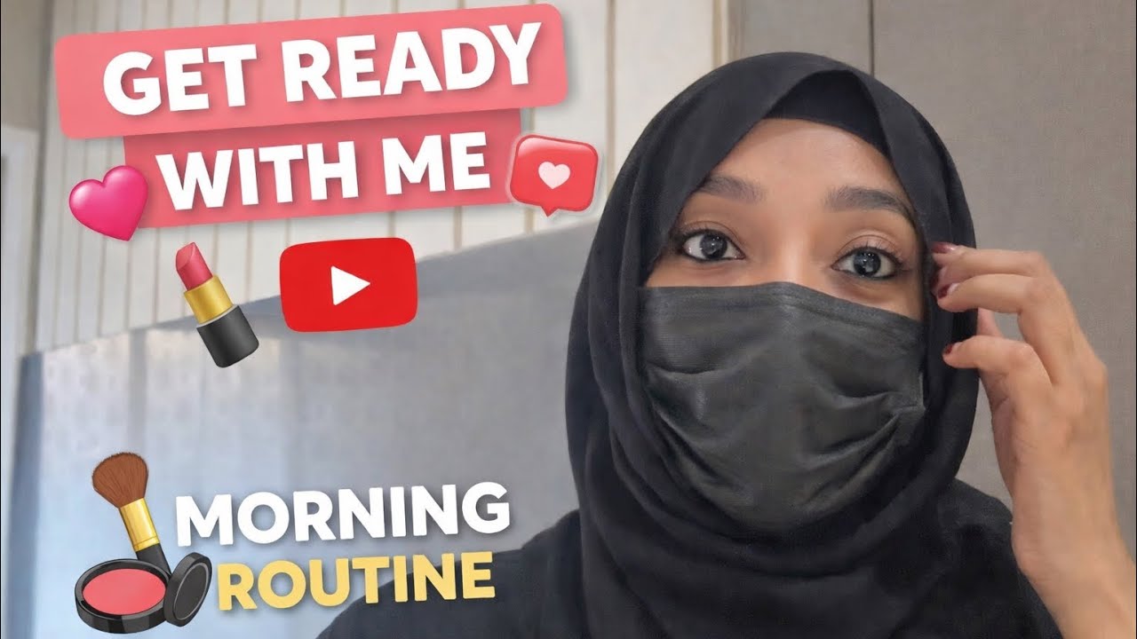 Get Ready With Me 💄🪞Morning Routine with gratitude and Grace 🤍 #moringroutine#grwm#dailyvlog#vlogger
