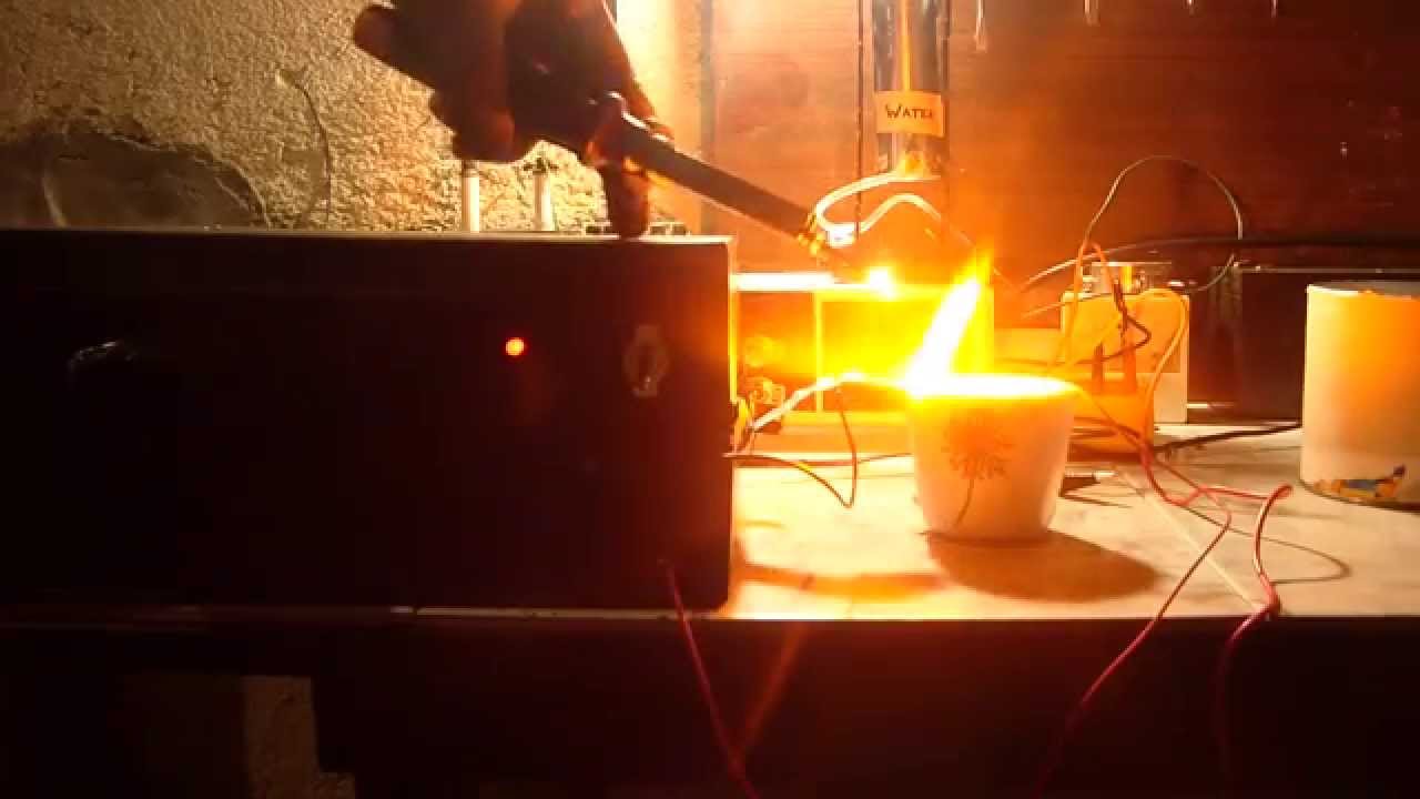 burning salt water generator WATER FUEL FREE ENERGY 100% Real