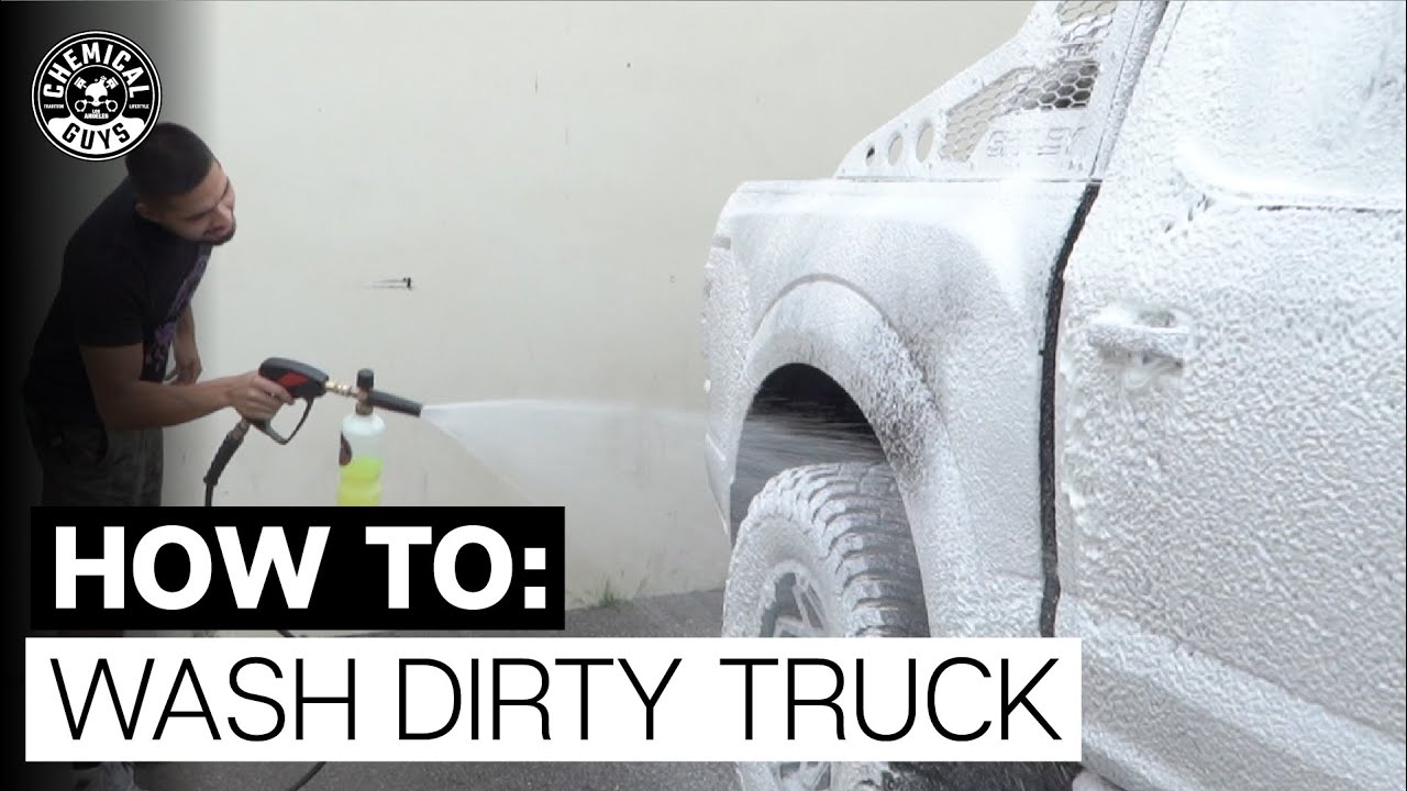 How To Safely Wash Really Dirty Trucks! - Chemical Guys