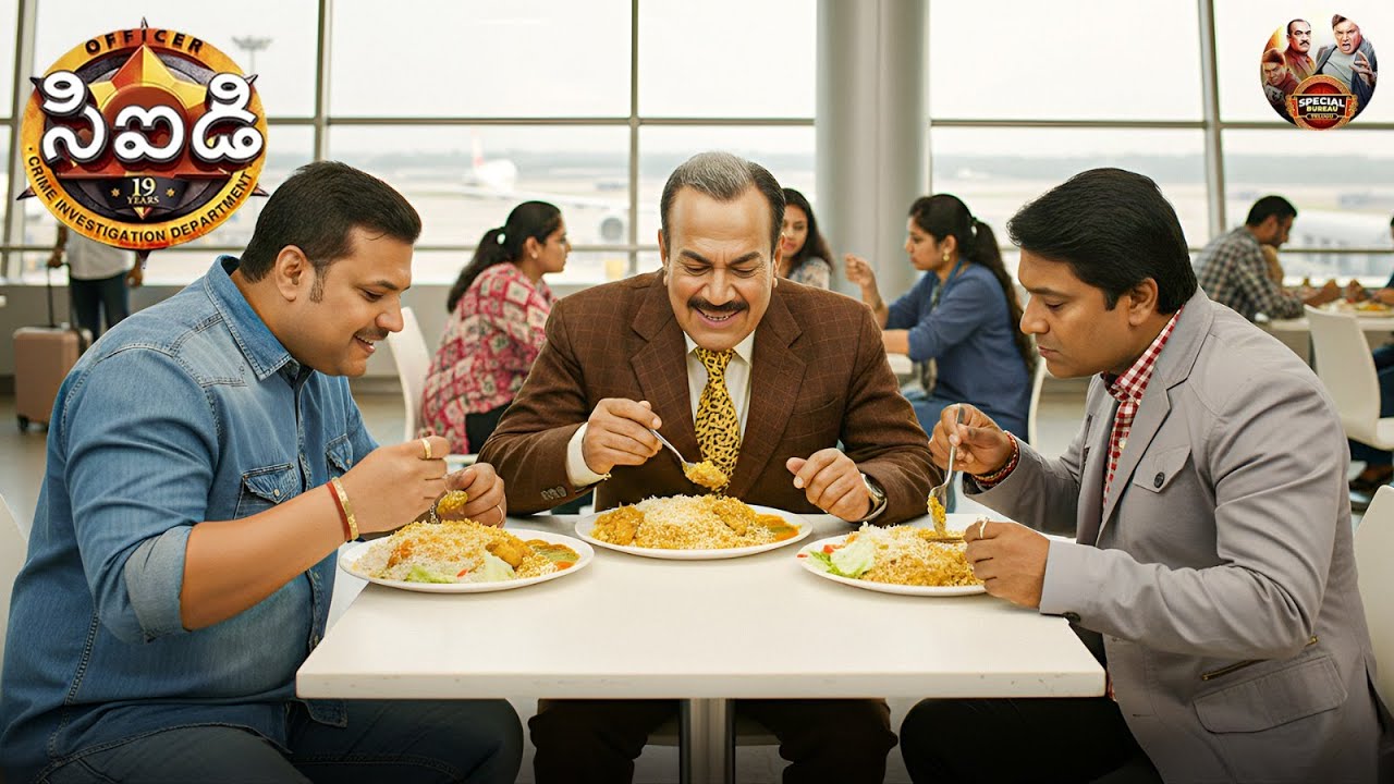 హంతకుడి విమానాశ్రయంలో భోజనం చేస్తుండగా టీం CID అతడిని ట్రాక్ చేసినప్పుడు | CID | సీఐడీ | New EP 1349