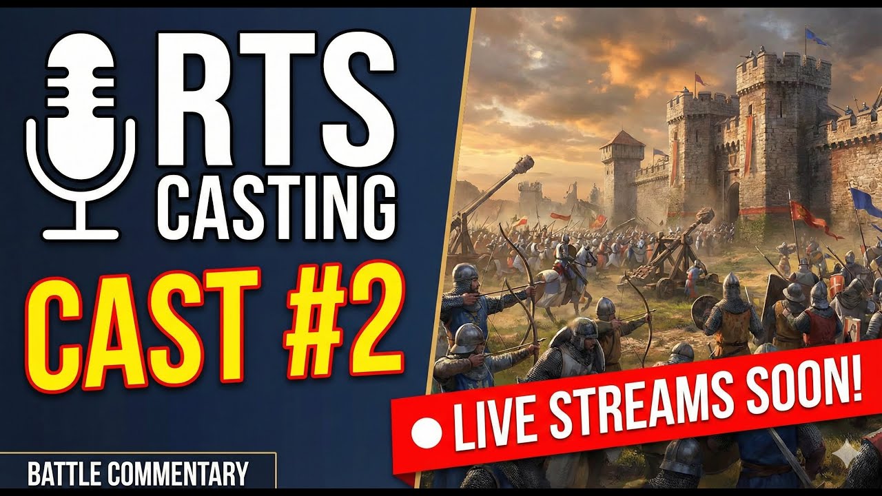 Road to Live Casting: Warming Up with AOE4 Matches