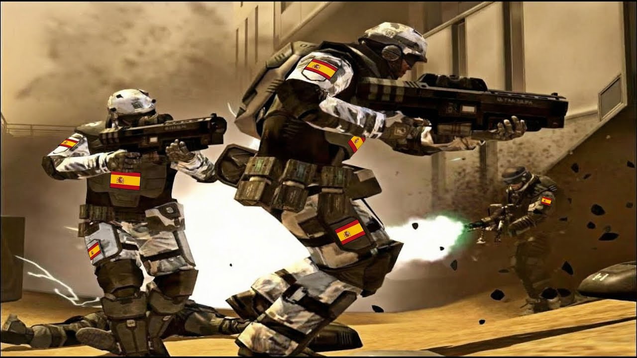 Battlefield 2142 Competitive Finals (2008): Camp Gibraltar, 6v6 (3 pairs) Spain clans tournament!