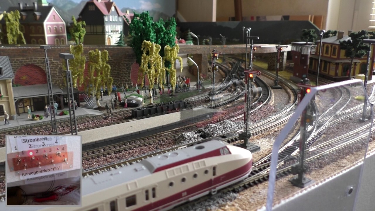 Umschalten von analog auf digital, TT Modellbahn Teil 17