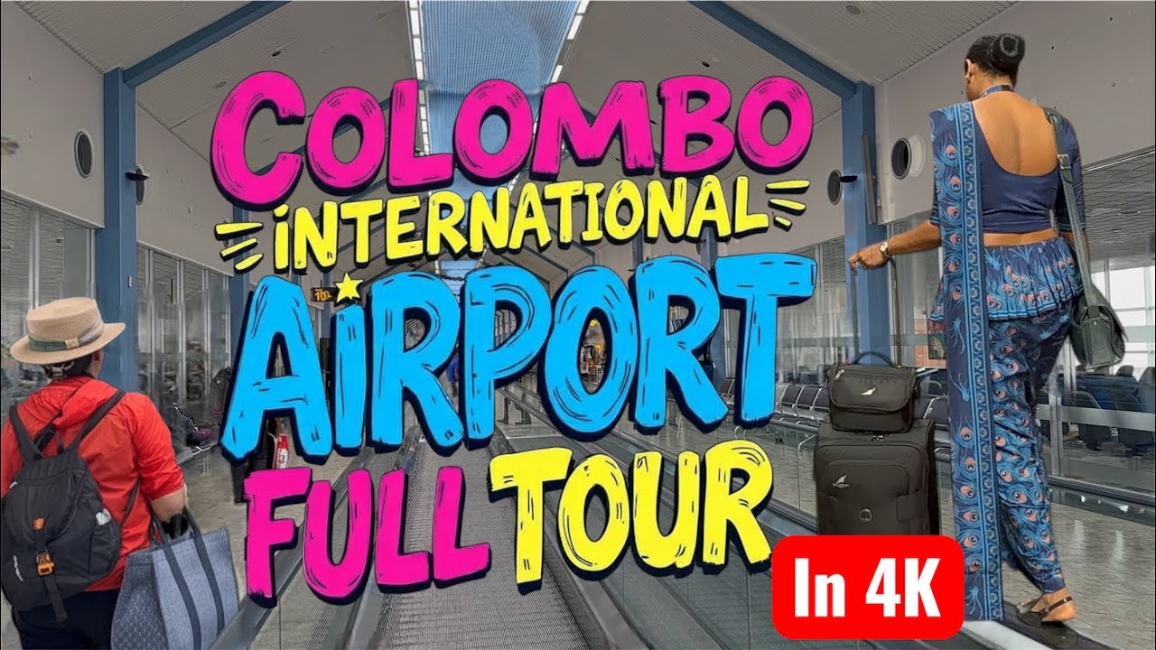 Bandaranaike International Airport Full Tour ✈️ | Colombo Airport Complete Walkthrough 🇱🇰 #srilanka 