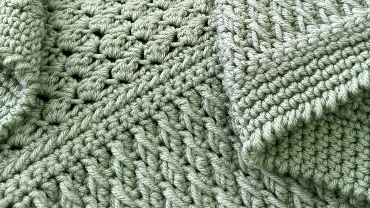 Field and Forest Crochet Throw