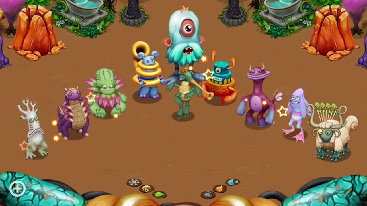 Amber island Triples - My Singing Monsters