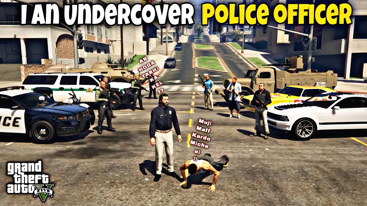 I an Undercover Police Officer in GTA V But They Found Out |#210 