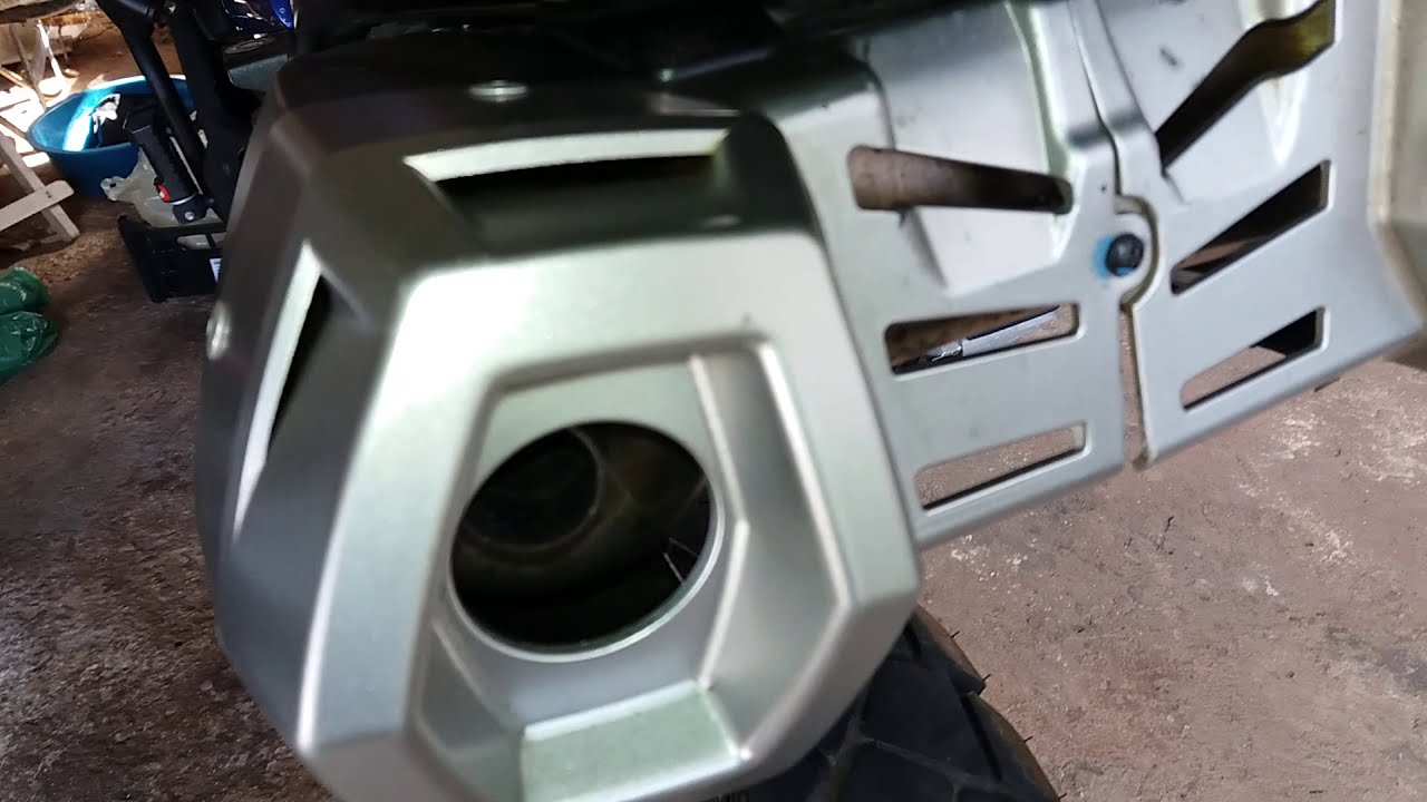 Como tirar escapamento XT Tenere 660Z