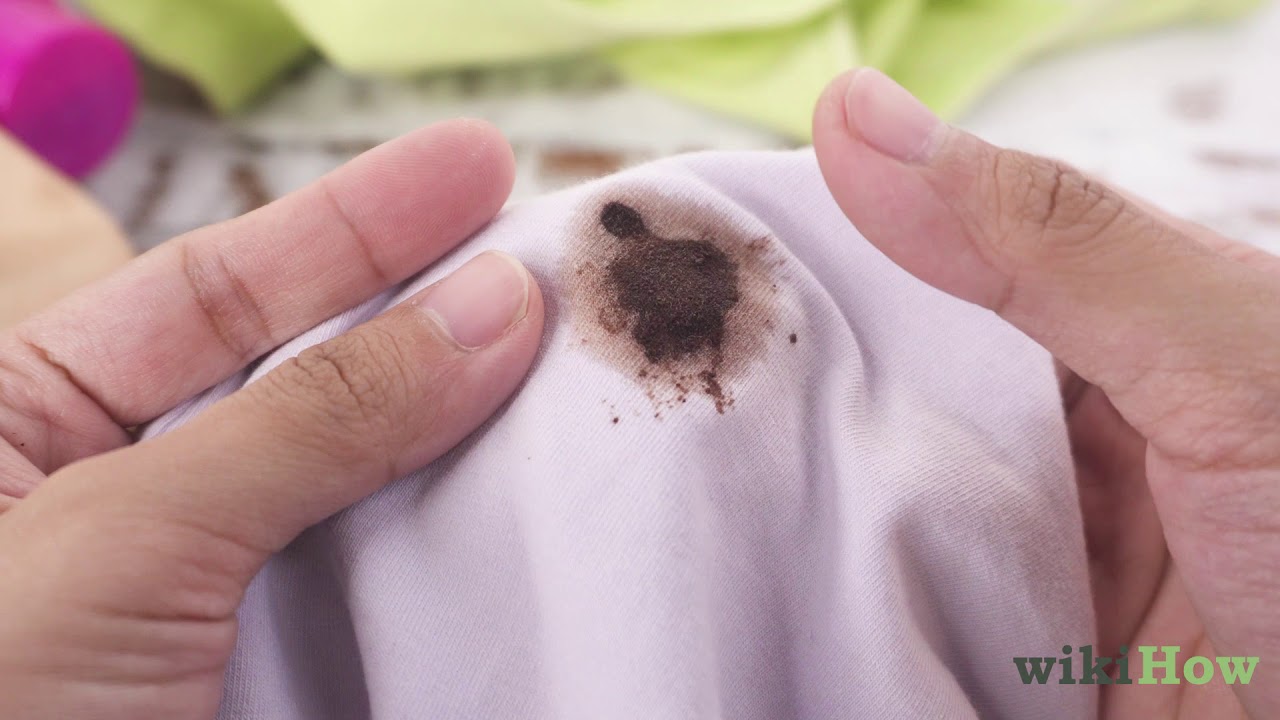 How to Get Rid of Chocolate Stains