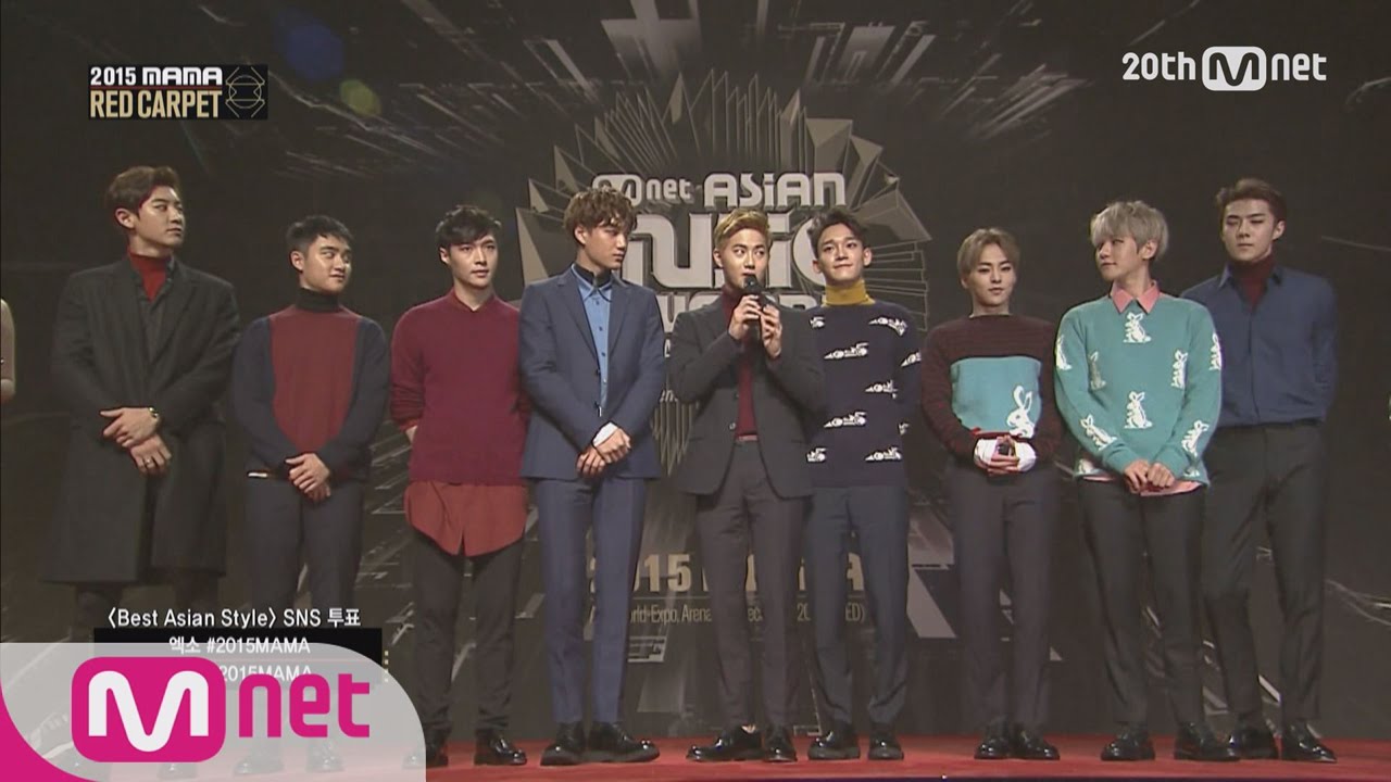 [EXO-Redcarpet] KPOP Award MAMA 2015 | EP.1