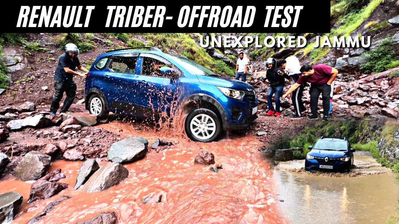 Taking Renault Triber to Most Adventurous Trip 🔥 | Off-road Test | Monsoon offroad 👍 @Rakshan Sharma
