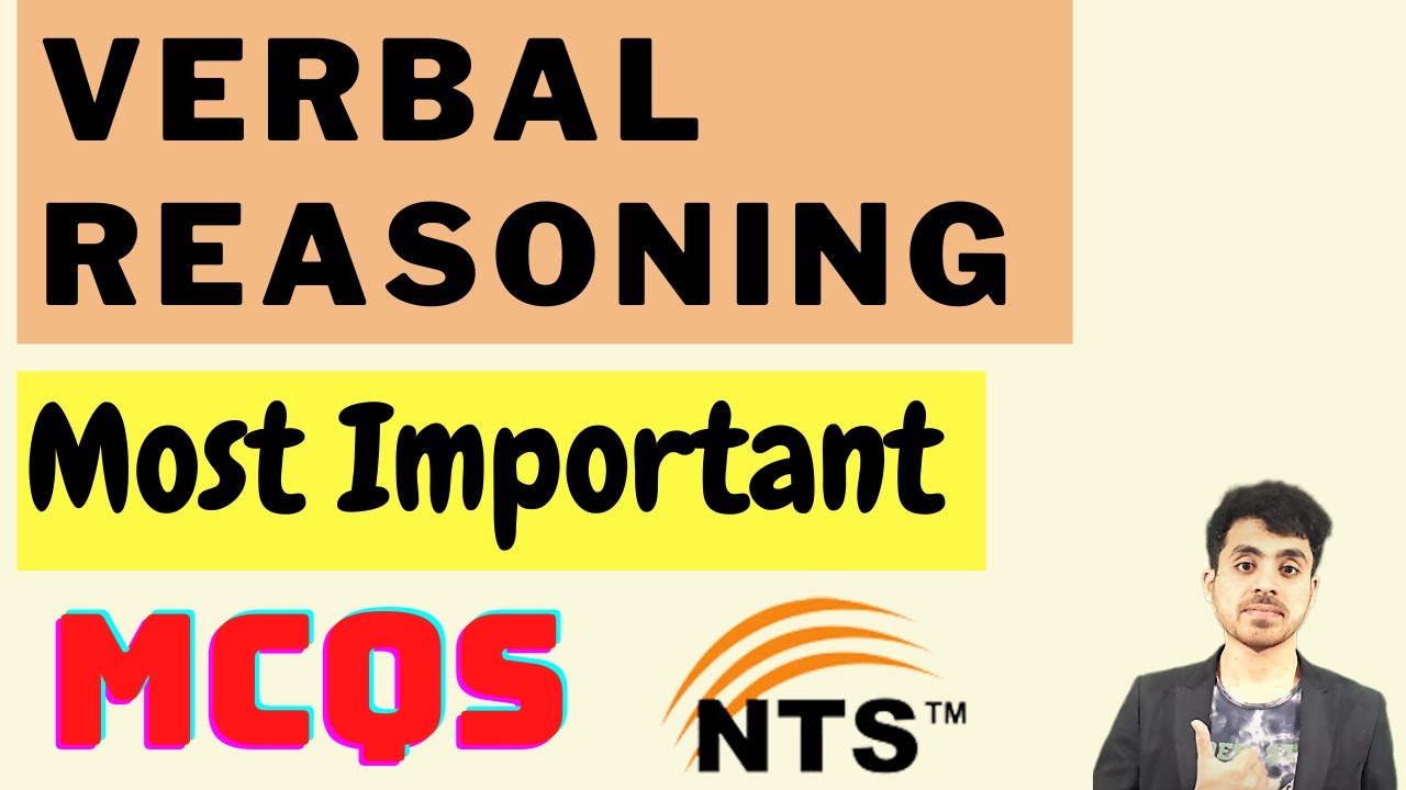 Verbal Reasoning MCQs | Tricks To Solve Verbal Ability MCQs NTS GAT, NAT, HAT