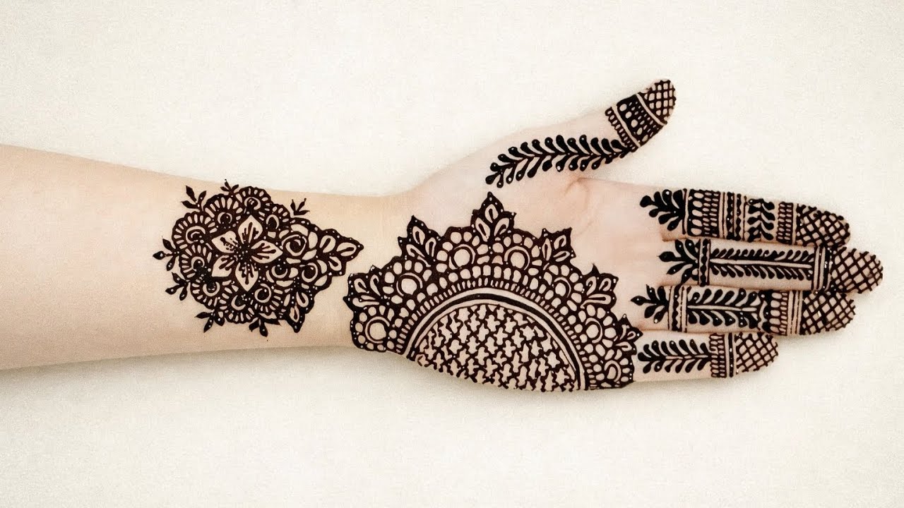 Eid special mehndi design/New simple henna design #videos 