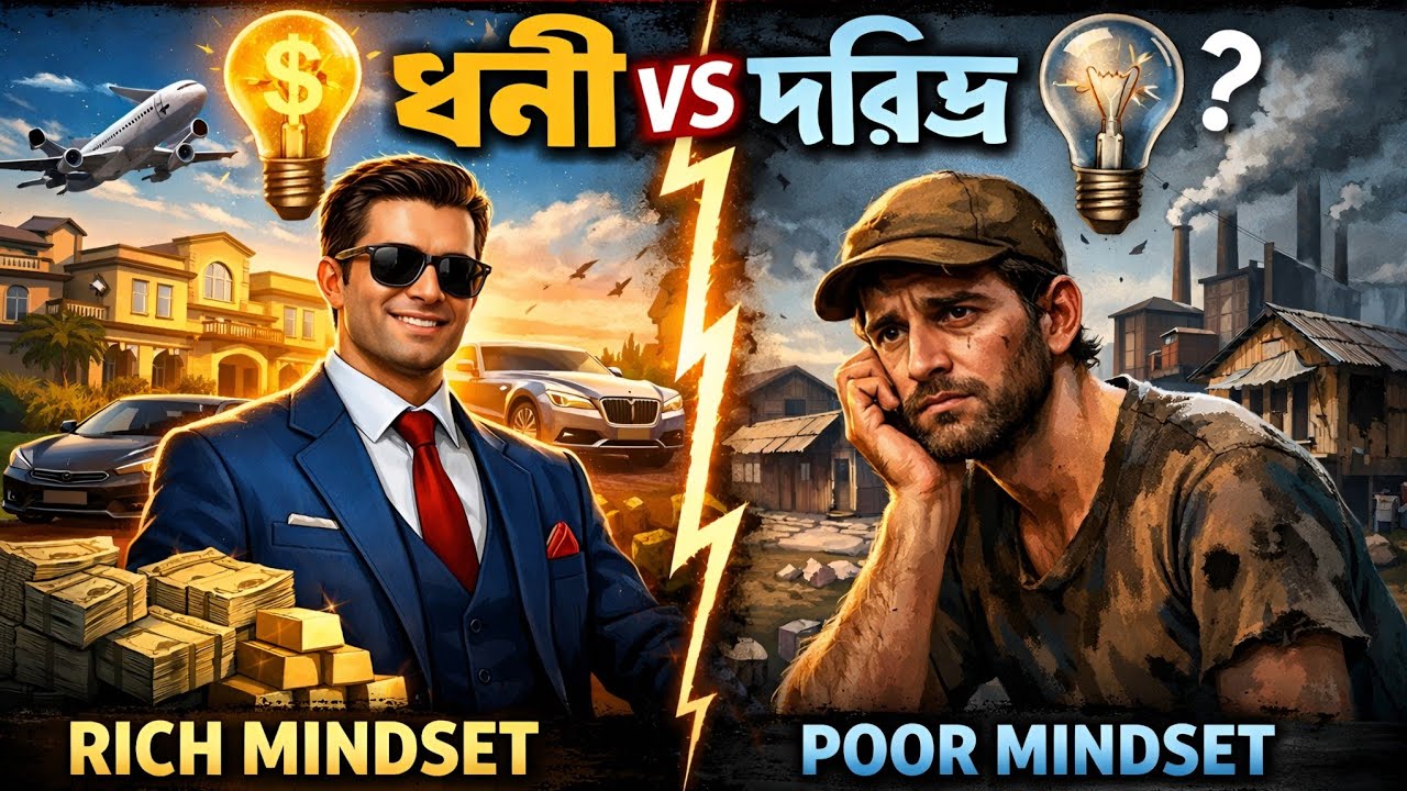 ধনী বনাম দরিদ্র মানসিকতার ১১টি মূল পার্থক্য | Rich Vs Poor Mindset
