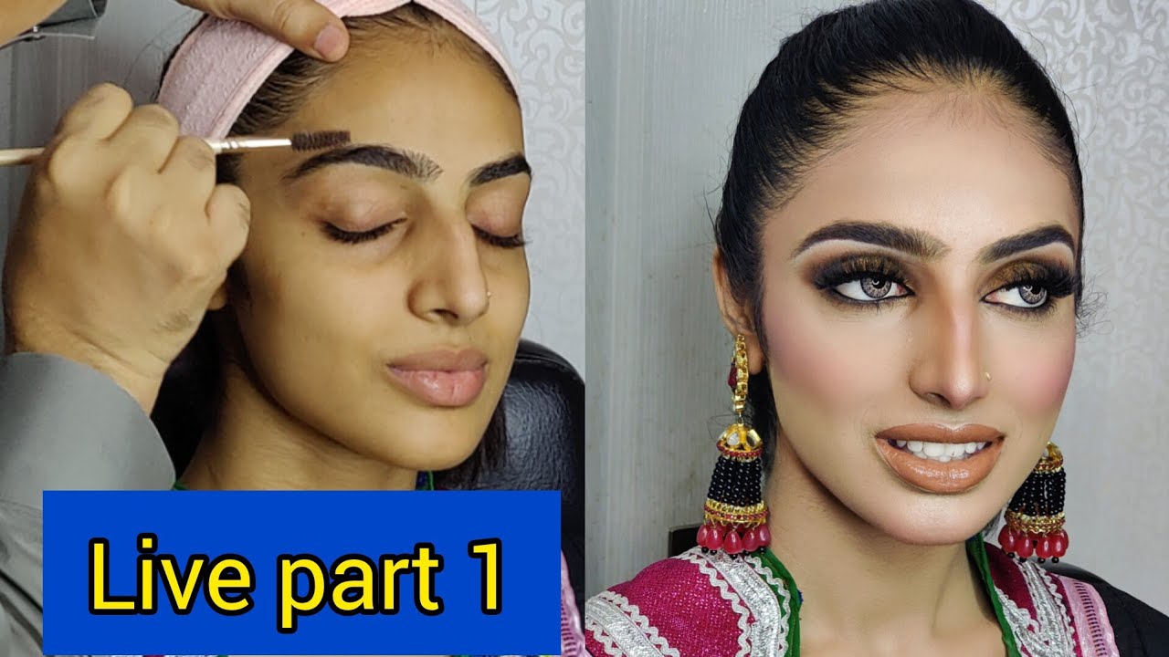 Zaid zee informative is live! makeup session@zaidzeeinformative