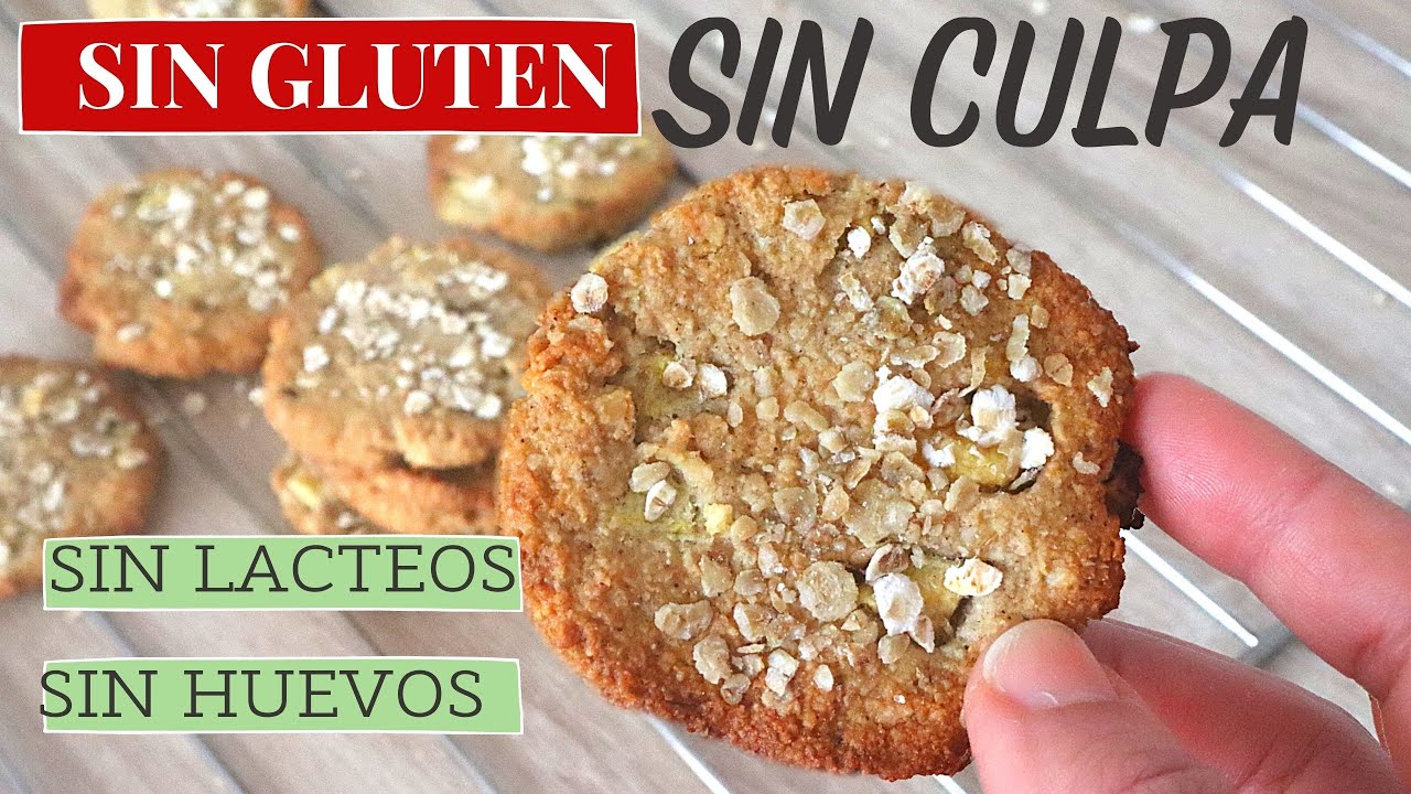🍏  Con 2 manzanas podrás hacer estas Galletas SALUDABLES SIN GLUTEN, SIN HUEVOS , SIN LÁCTEOS