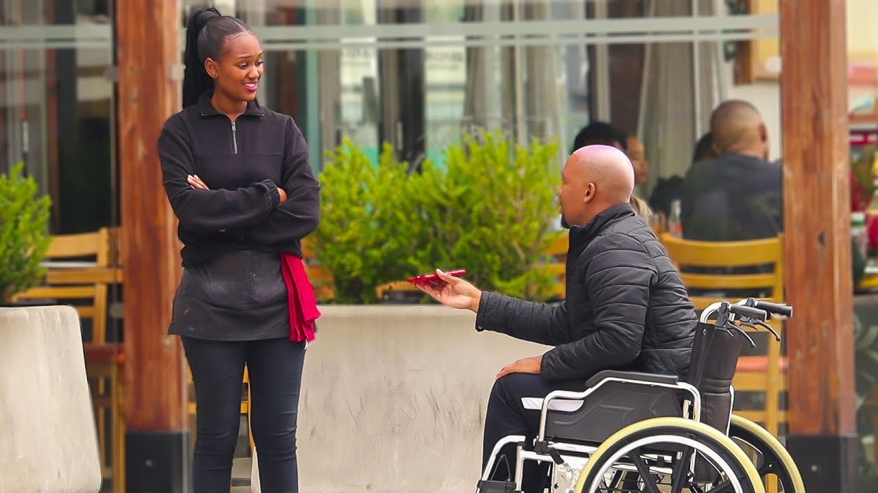 Getting Hot Girls Numbers on a Wheelchair