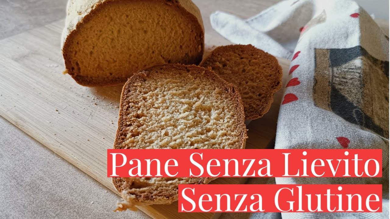 PANE SENZA LIEVITO E SENZA GLUTINE FATTO IN CASA-Ricetta facile -Soda glutenfree bread recipe