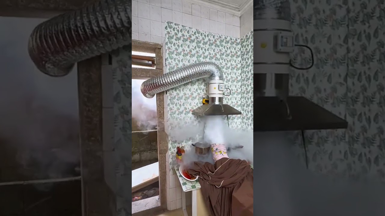 Part 116 || This Kitchen Exhaust Fan Keeps the Air Clean While You Cook! 🍳💨 #NoMoreSmoke