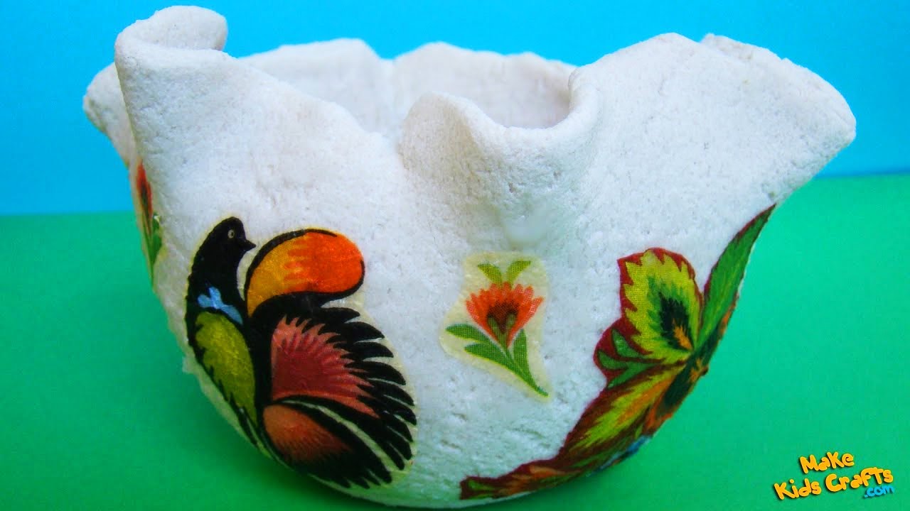 How to make a Salt Dough Bowl? | Craft Ideas | DIY