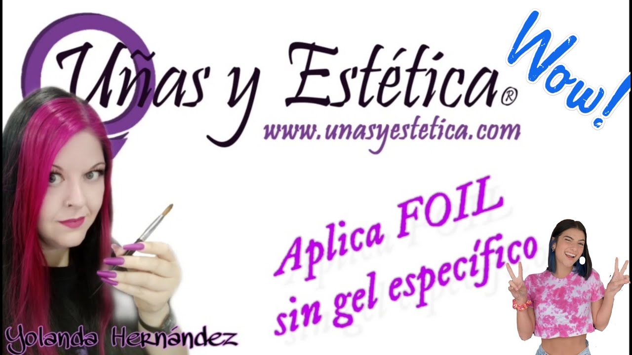 Cómo pegar foil de uñas sin gel 💅🏻| 2 métodos para aplicar foil en uñas 💜 | Foil sin gel