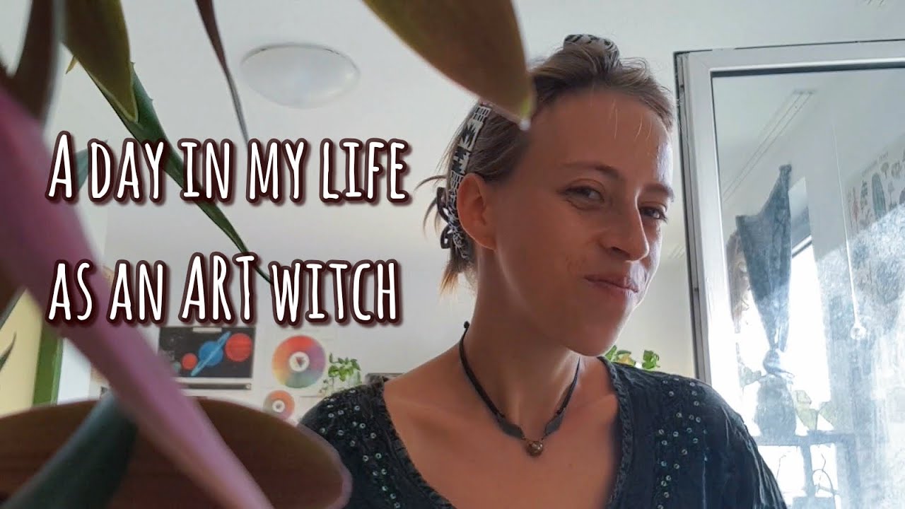 How I create my spells and a tiny witchy DIY project - sleeping spellwork ||  witchy Vlog