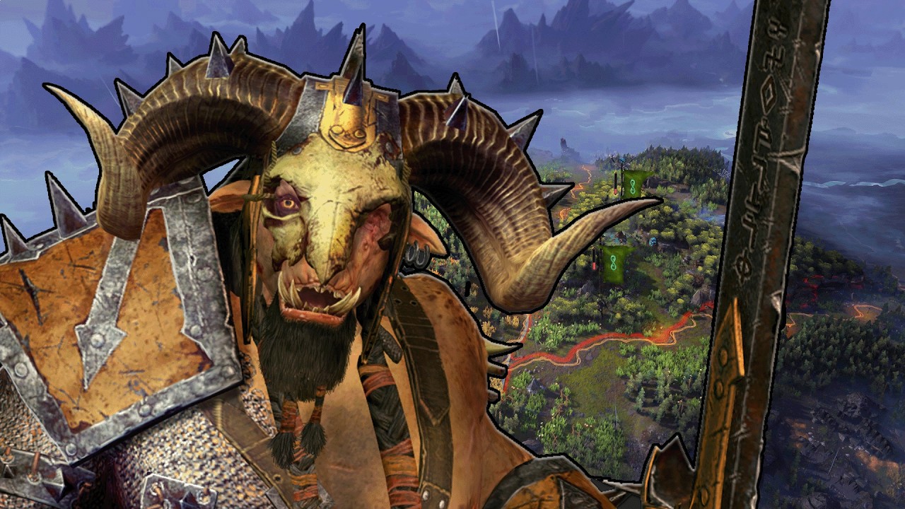 Taking over the world as a goatman! Total War Warhammer 3 - other games after! Livestream