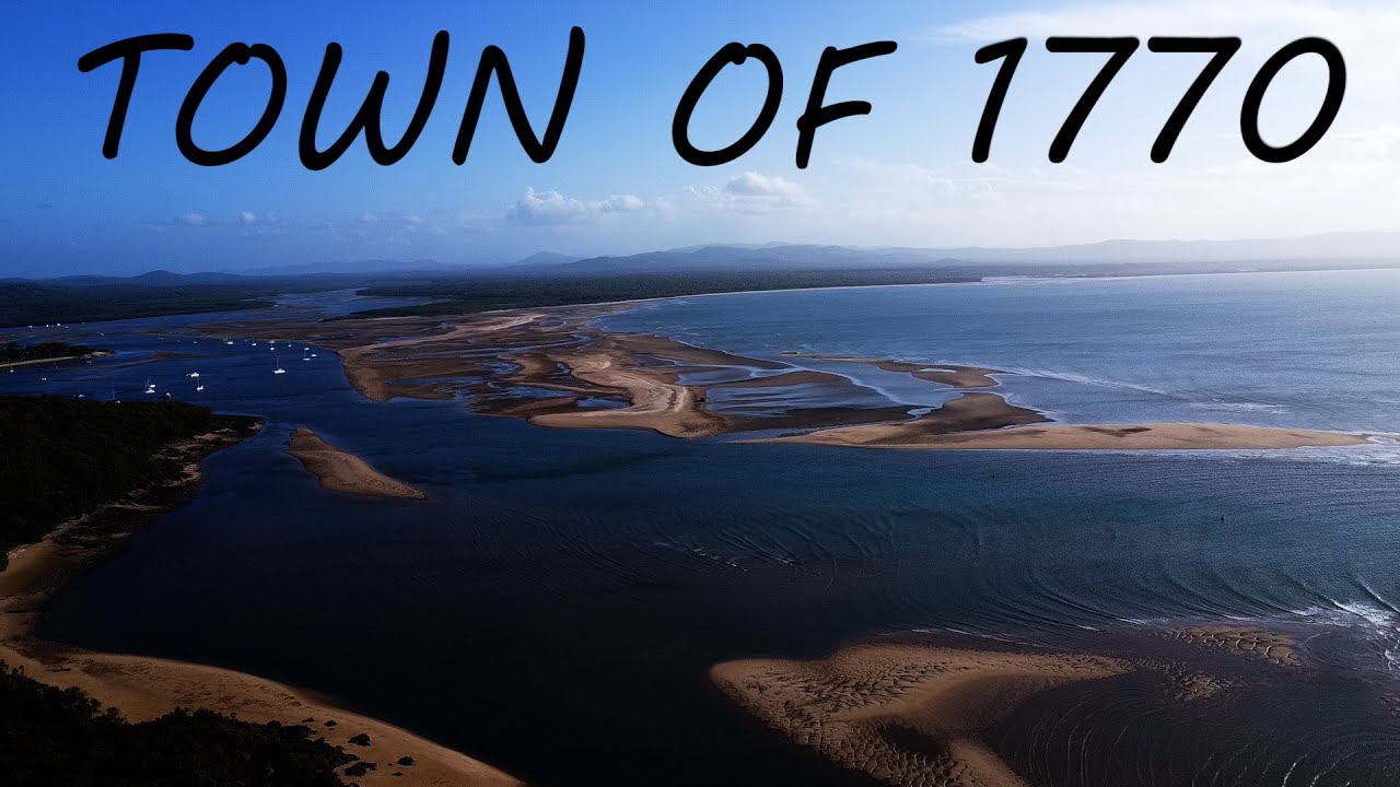 Exploring The Town of 1770 in North Queensland | Three Under Two - Ep276 1770 - Epic Drone Shots