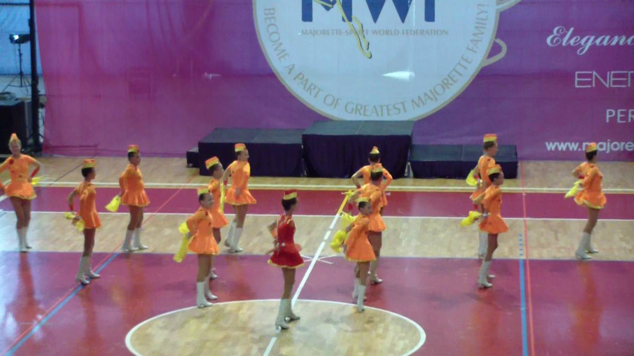 Mažoretky LABI -Flag junior 1.vicemajster sveta v mažoretkovom športe 2016