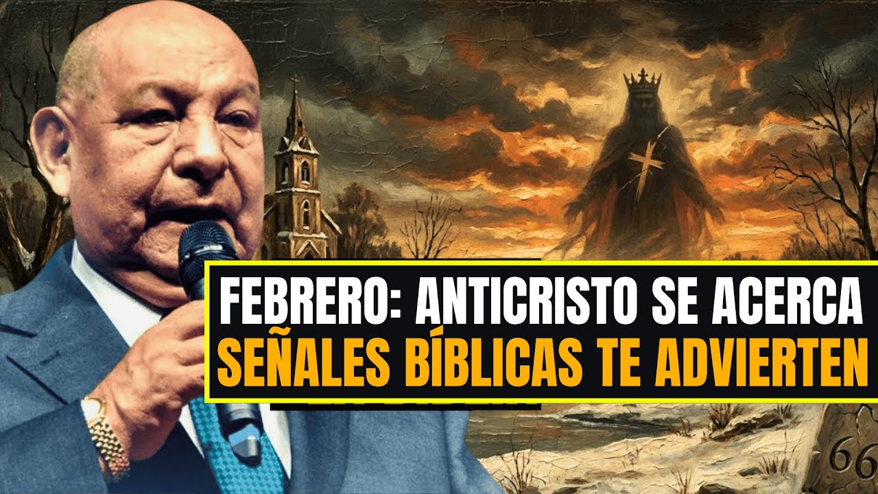 Alejandro Bullon PREDICAS | El Anticristo llegará en febrero: señales bíblicas de advertencia