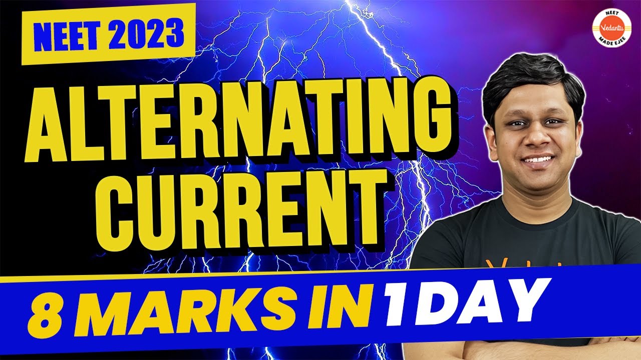 Alternating Current Class 12 Physics - 8 Marks in One Day🔥| Class 12 Physics Chapter 7 | NEET 2023