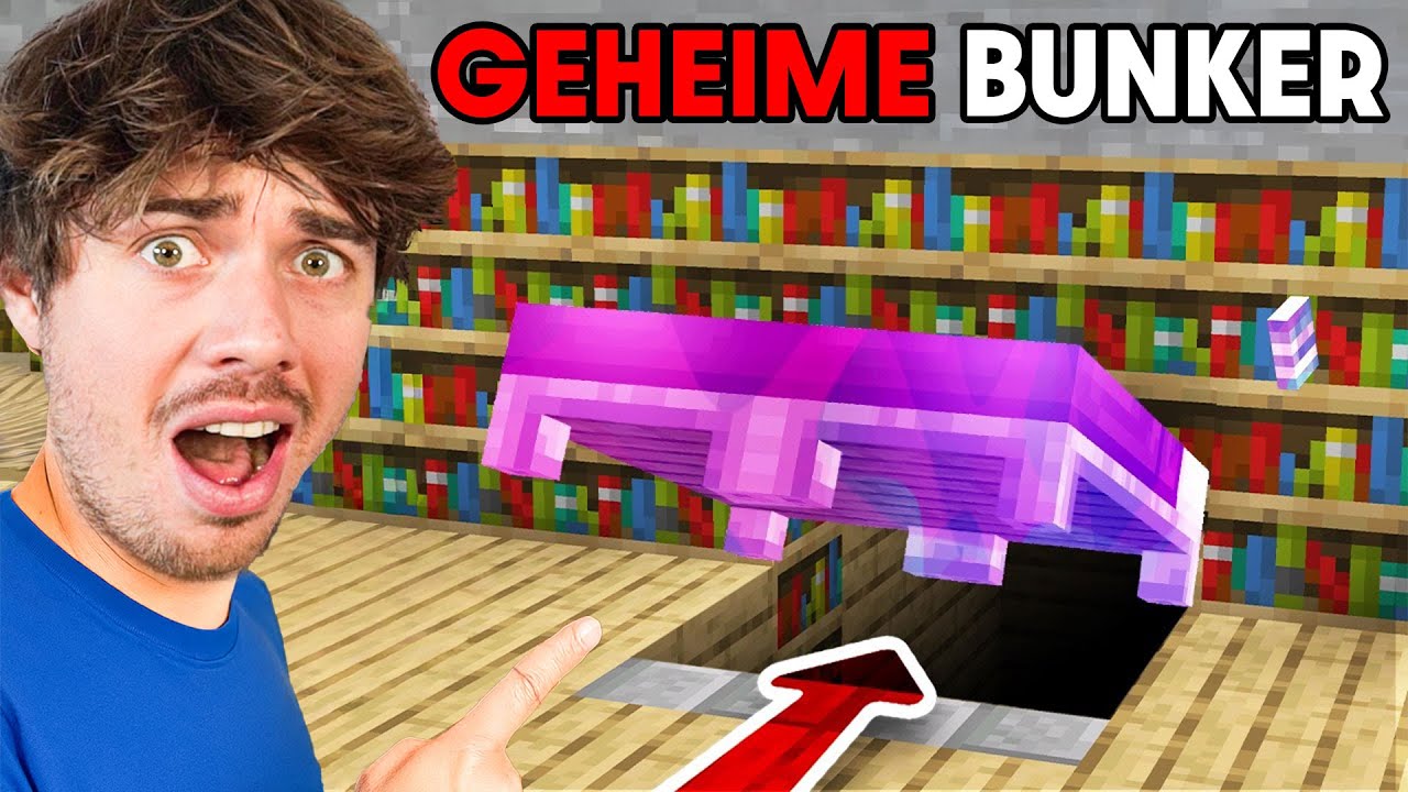 Vind De Geheime Bunker! (Minecraft)