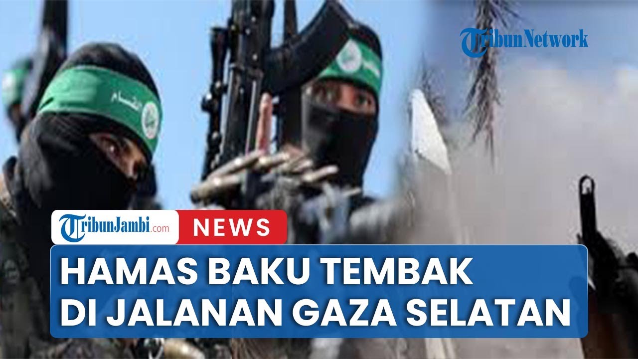 Hamas Turun KeJalan Baku Tembak Dengan Militer Israel Di Gaza Selatan