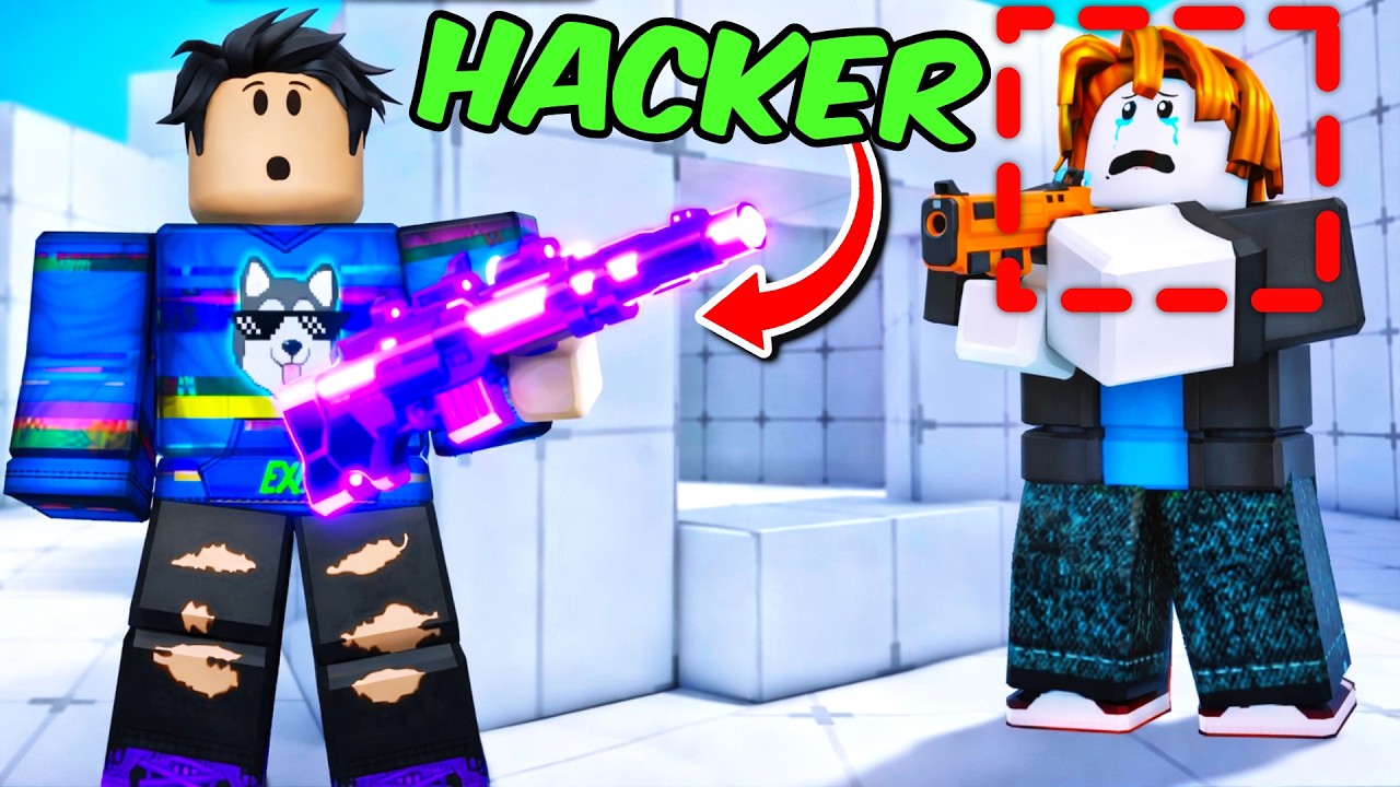 M-am Prefacut HACKER pe Roblox Rivals
