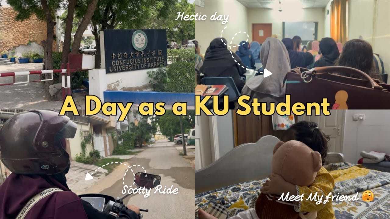 A full hectic day at Karachi University📚| Ajj to thak gai😩 | Pyari dost se mili😍