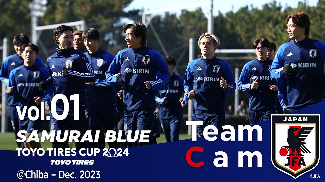 Team Cam vol.01｜"史上初"元日に開催されるタイ代表戦に向けてトレーニングをスタート｜＠Chiba –  Dec 2023｜SAMURAI BLUE