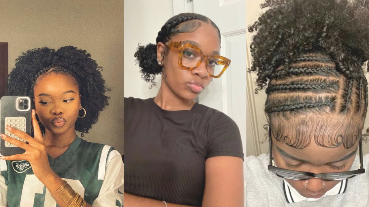 fall time natural hairstyles pt. 2✨🍂| tiktok compilation