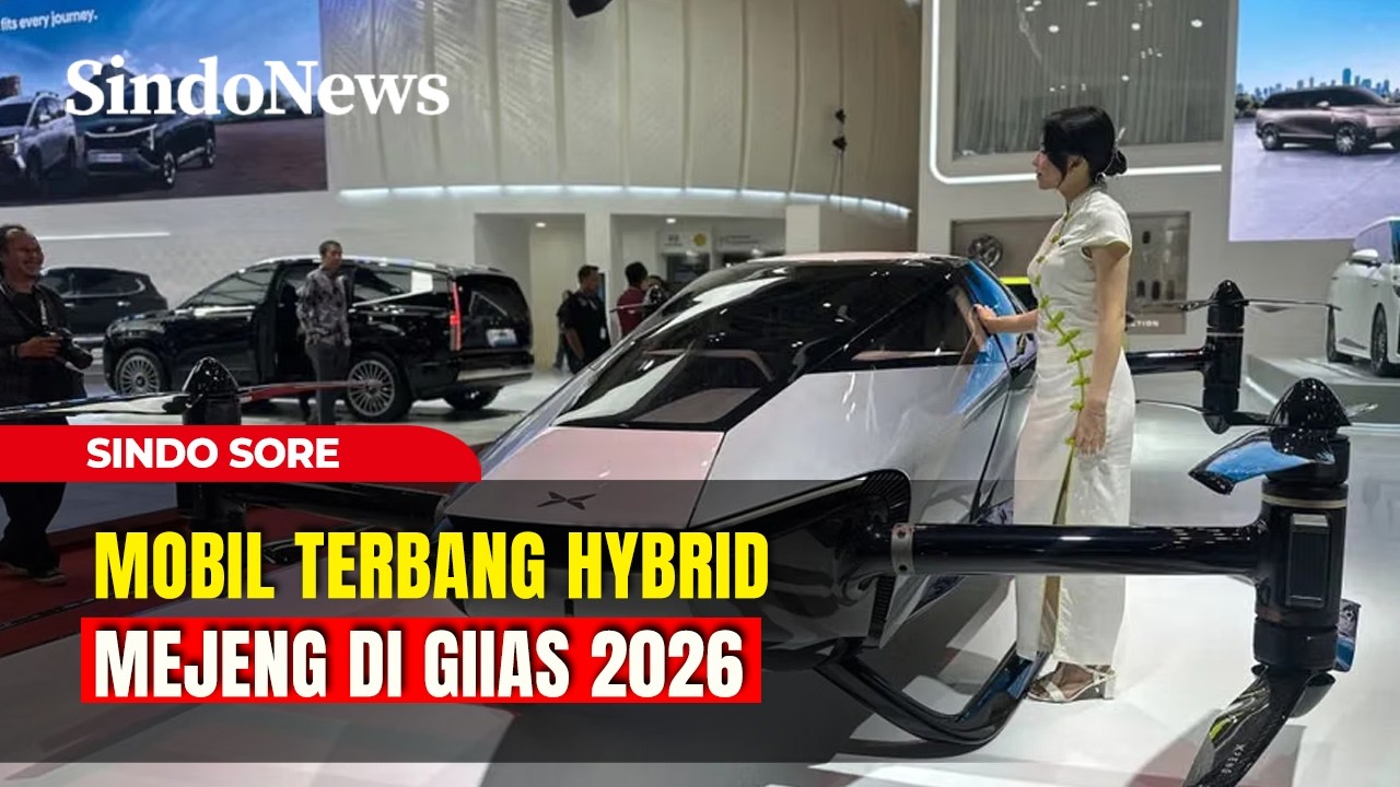 Masa Depan Tiba! Mobil Terbang Hybrid Mejeng di GIIAS 2026 | Sindo Sore | 02/08