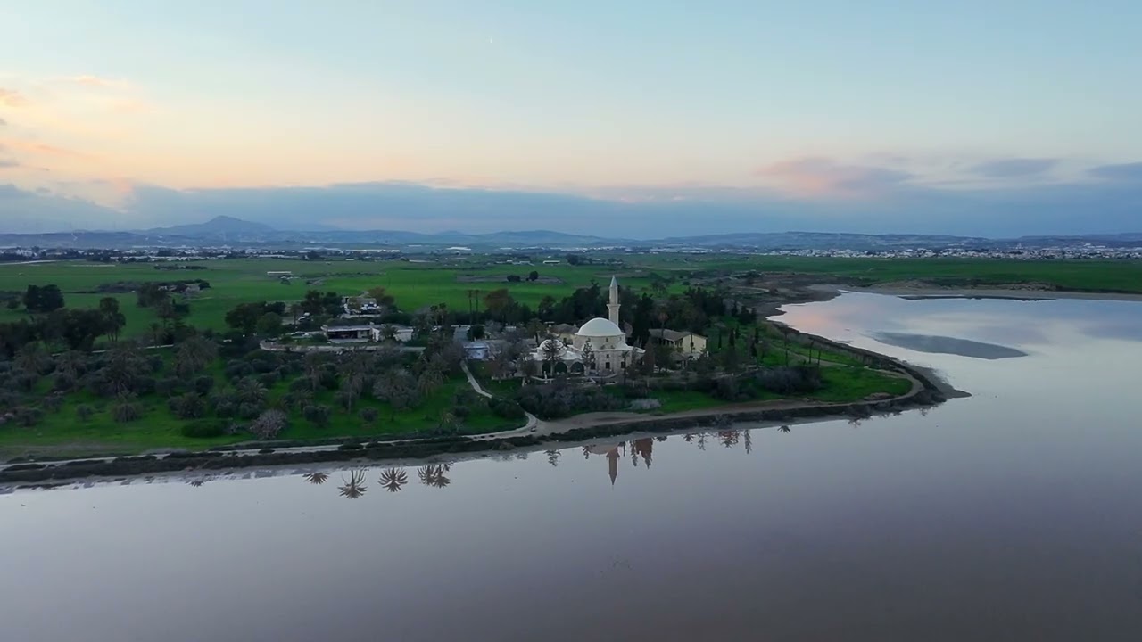 Larnaca Salt Lake sunset