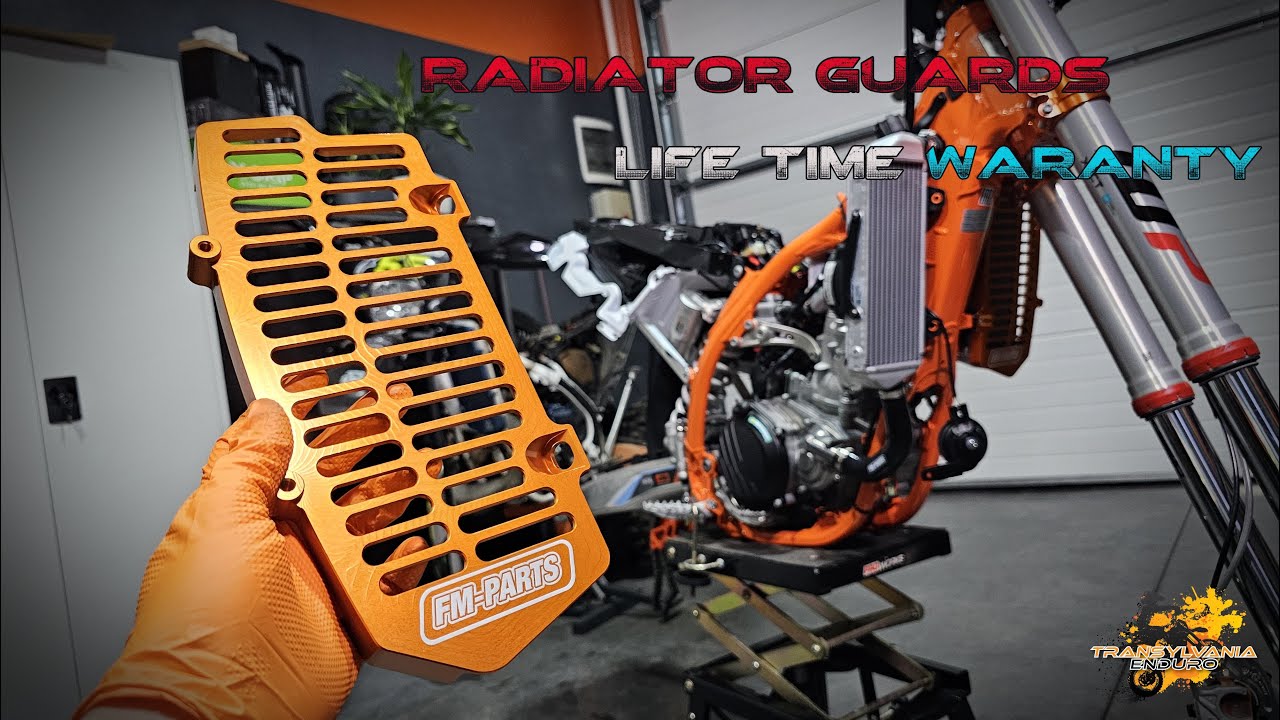 FM Parts Radiator Guards |  KTM 2024 300TBI Six Days | Garantie pe VIATA | #GhidulIncepatorului44