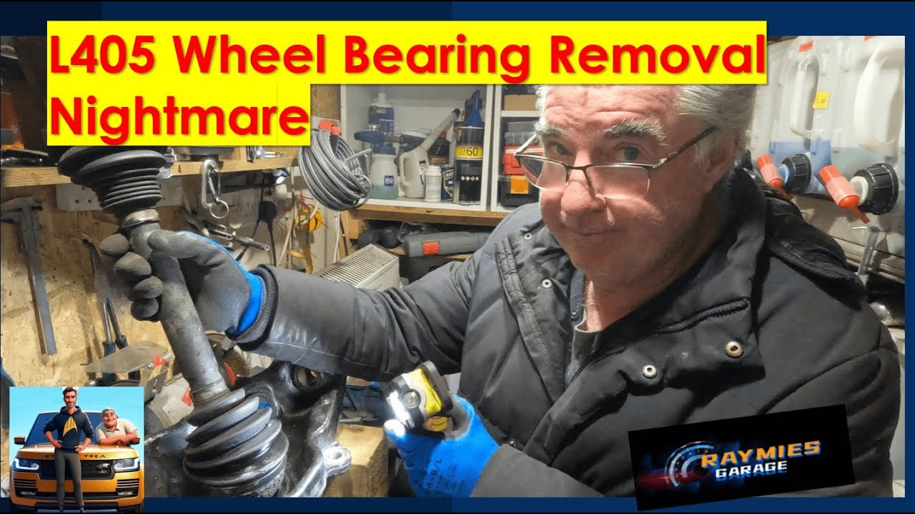 Range Rover L405 Wheel Bearing Removal P1