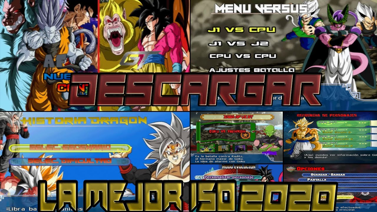 [DESCARGAR] NUEVA ISO DBZ BUDOKAI TENKAICHI AF VS GT V1 CON MODS ACTUALIZADO 2020-2021 | DBZ FUN